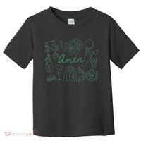 Golf Par Master Golfer Golf Lover Amen Toddler T-Shirt thumb 0