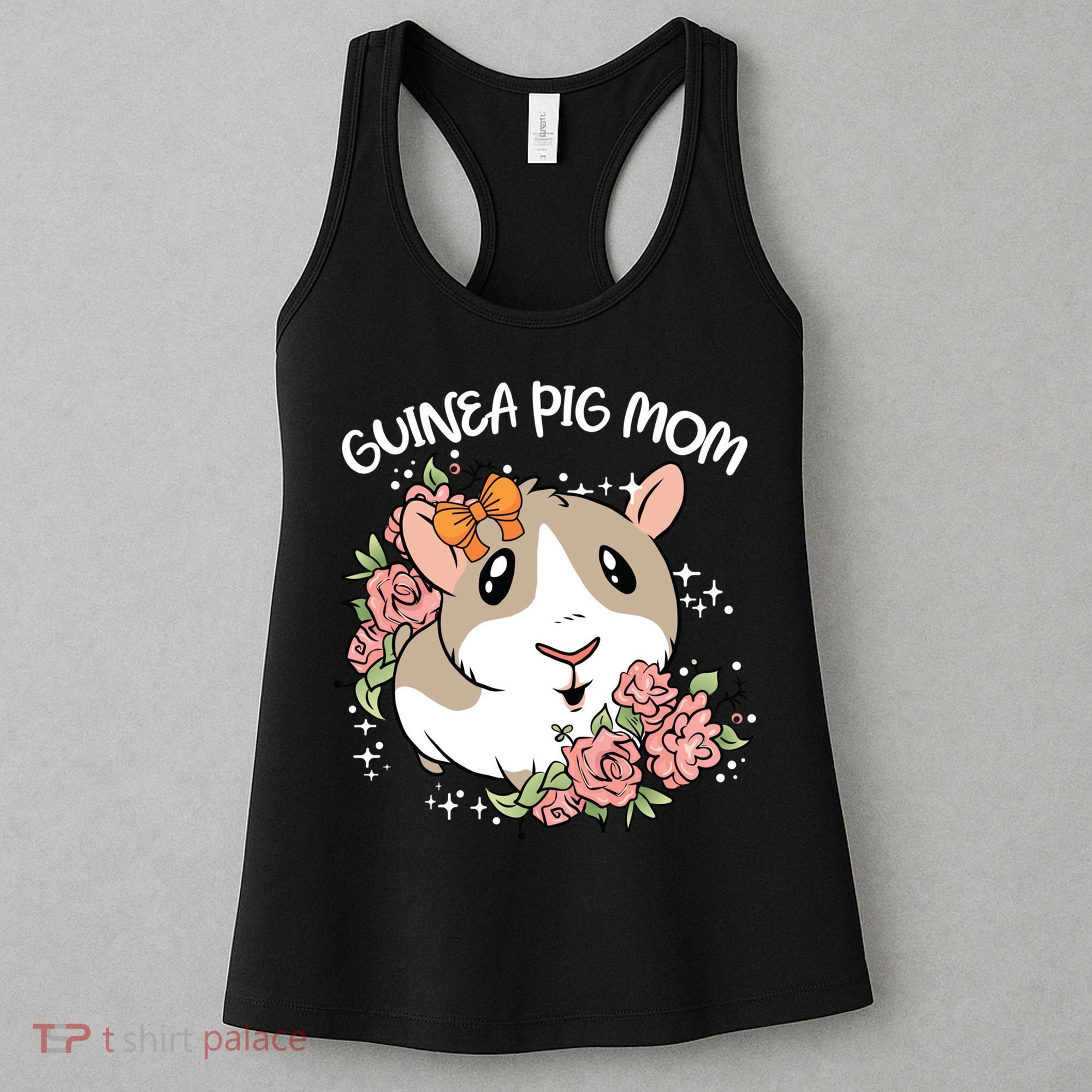 Guinea Pig Mom Cute And Funny Gift For Pet Animal Lovers Mommy Mama Mothers Women's Tank Top