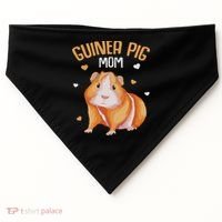 Guinea Pig Mom Mother´s Day Women USA-Made Doggie Bandana thumb 0