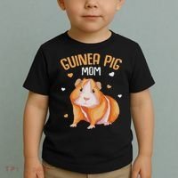 Guinea Pig Mom Mother´s Day Women Toddler T-Shirt thumb 2
