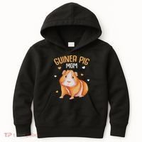 Guinea Pig Mom Mother´s Day Women Kids Hoodie thumb 0