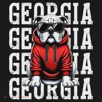Georgia Personalized Name Doggie Tank thumb 4