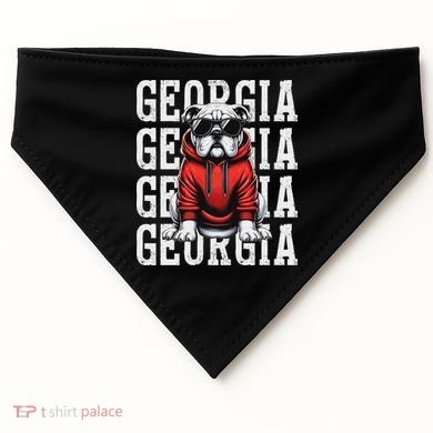 Georgia Personalized Name USA-Made Doggie Bandana