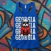 Georgia Personalized Name Women's Tank Top thumb 3