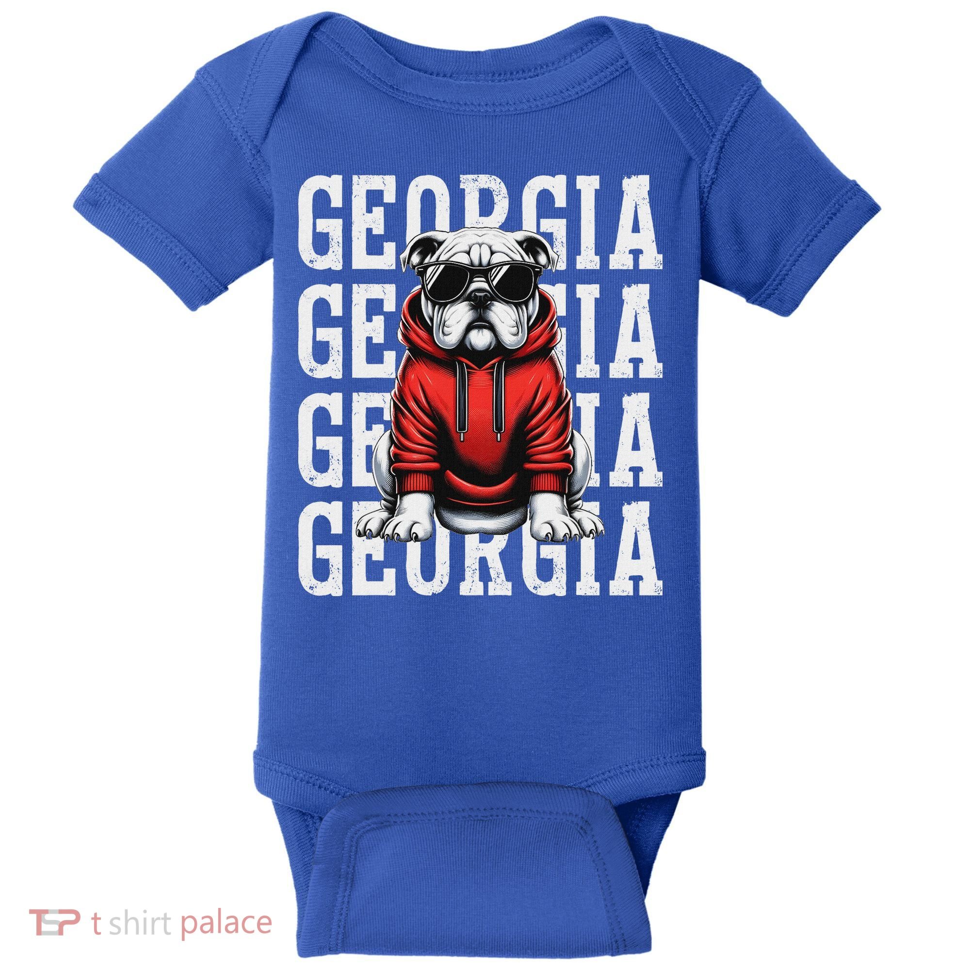 Georgia Personalized Name Baby Bodysuit