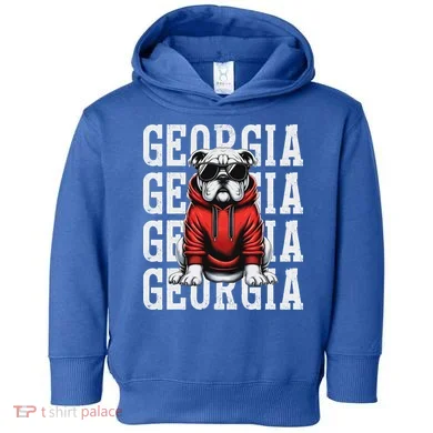 Georgia Personalized Name Toddler Hoodie