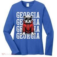 Georgia Personalized Name Women's Long Sleeve Shirt thumb 0