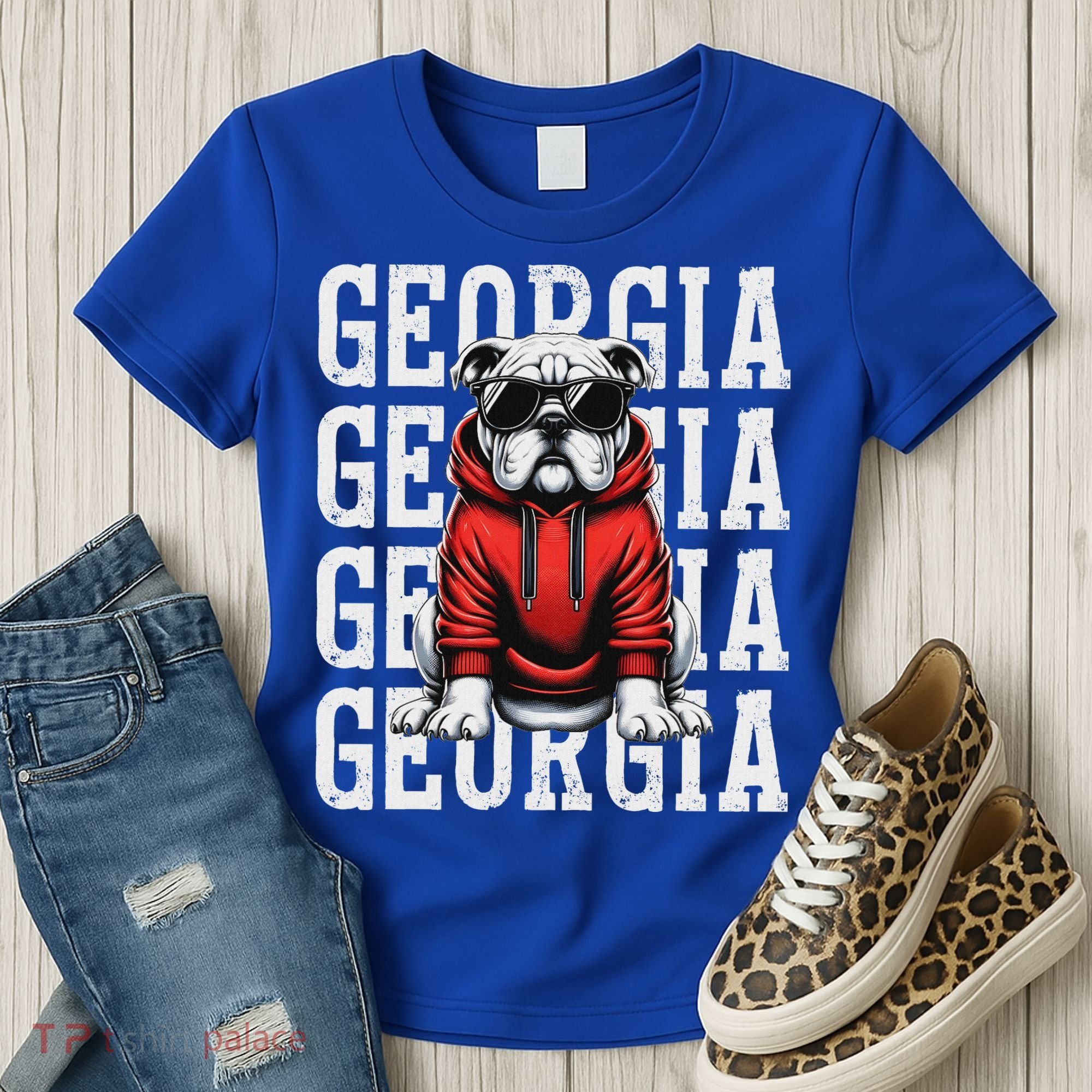 Georgia Personalized Name Women's T-Shirt