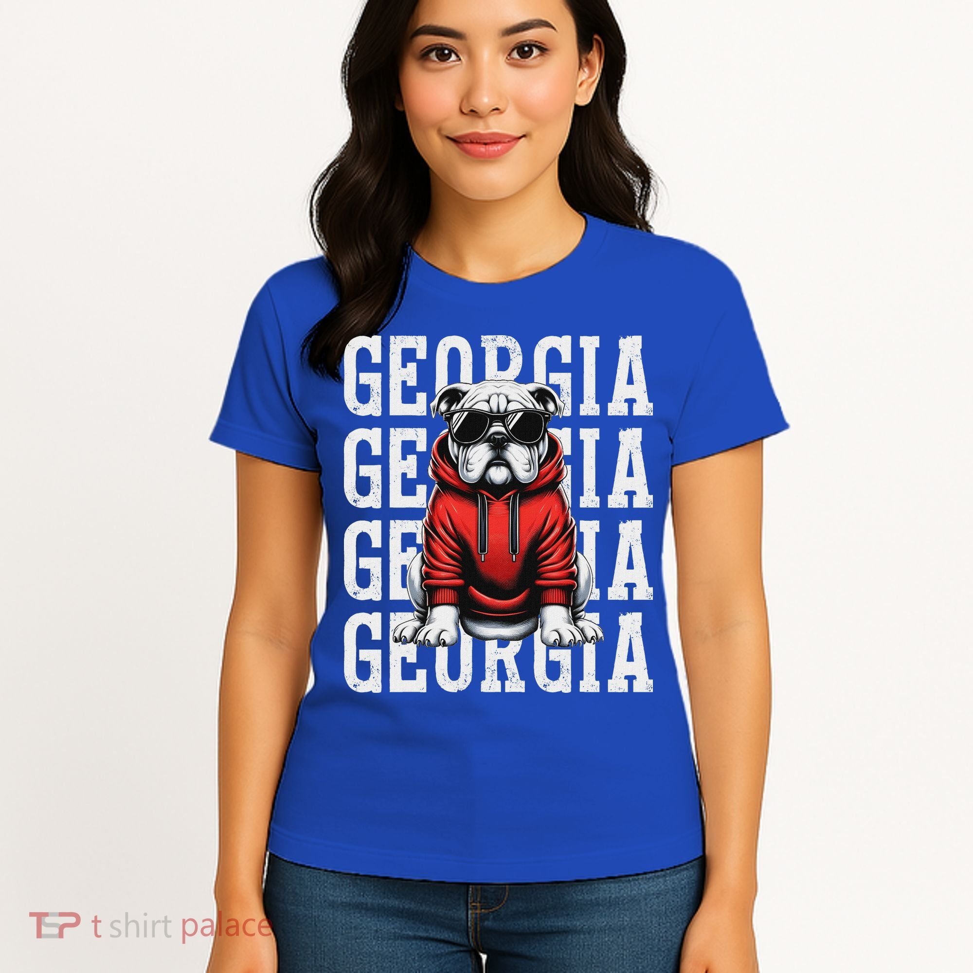 Georgia Personalized Name Women's T-Shirt