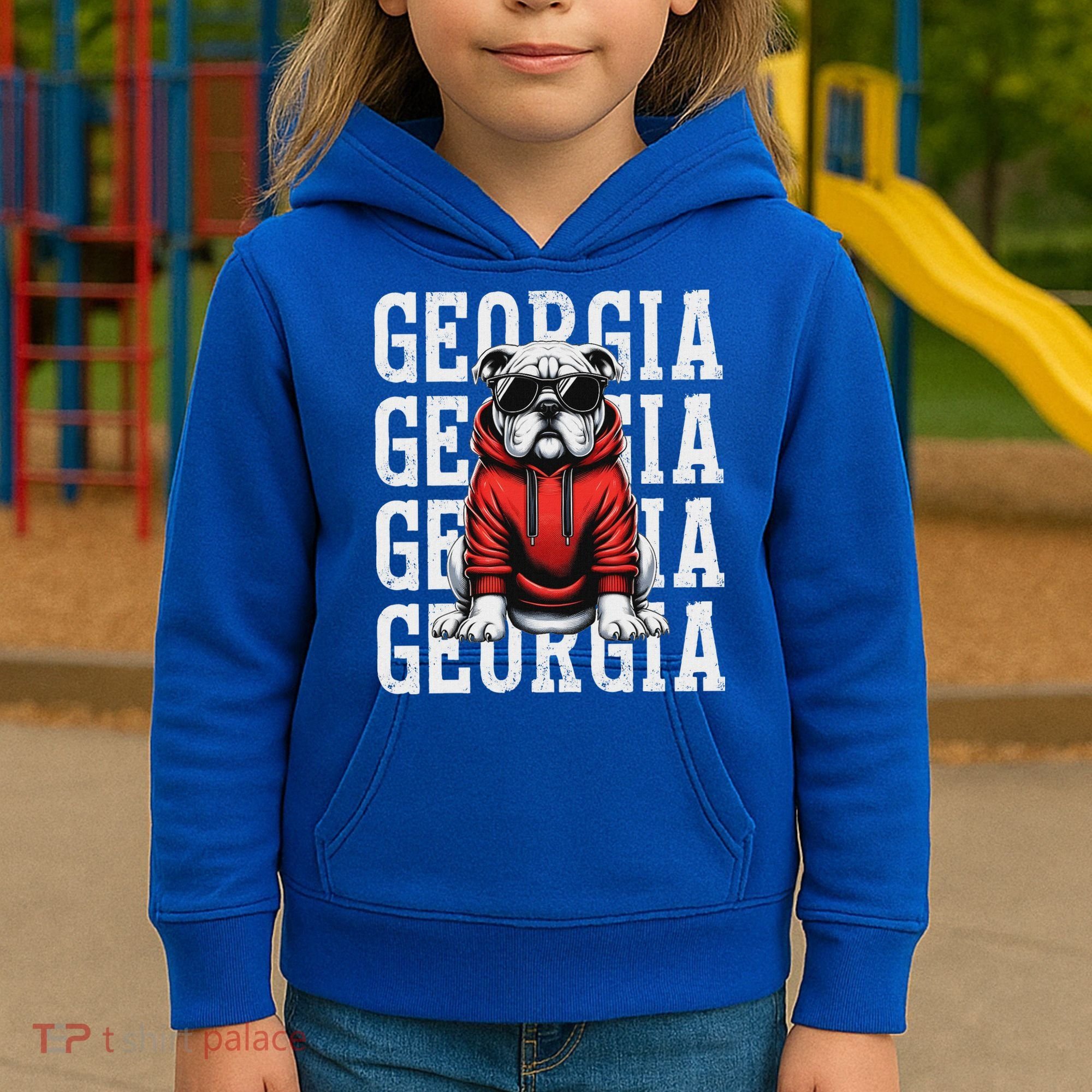 Georgia Personalized Name Kids Hoodie