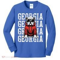 Georgia Personalized Name Kids Long Sleeve Shirt thumb 0