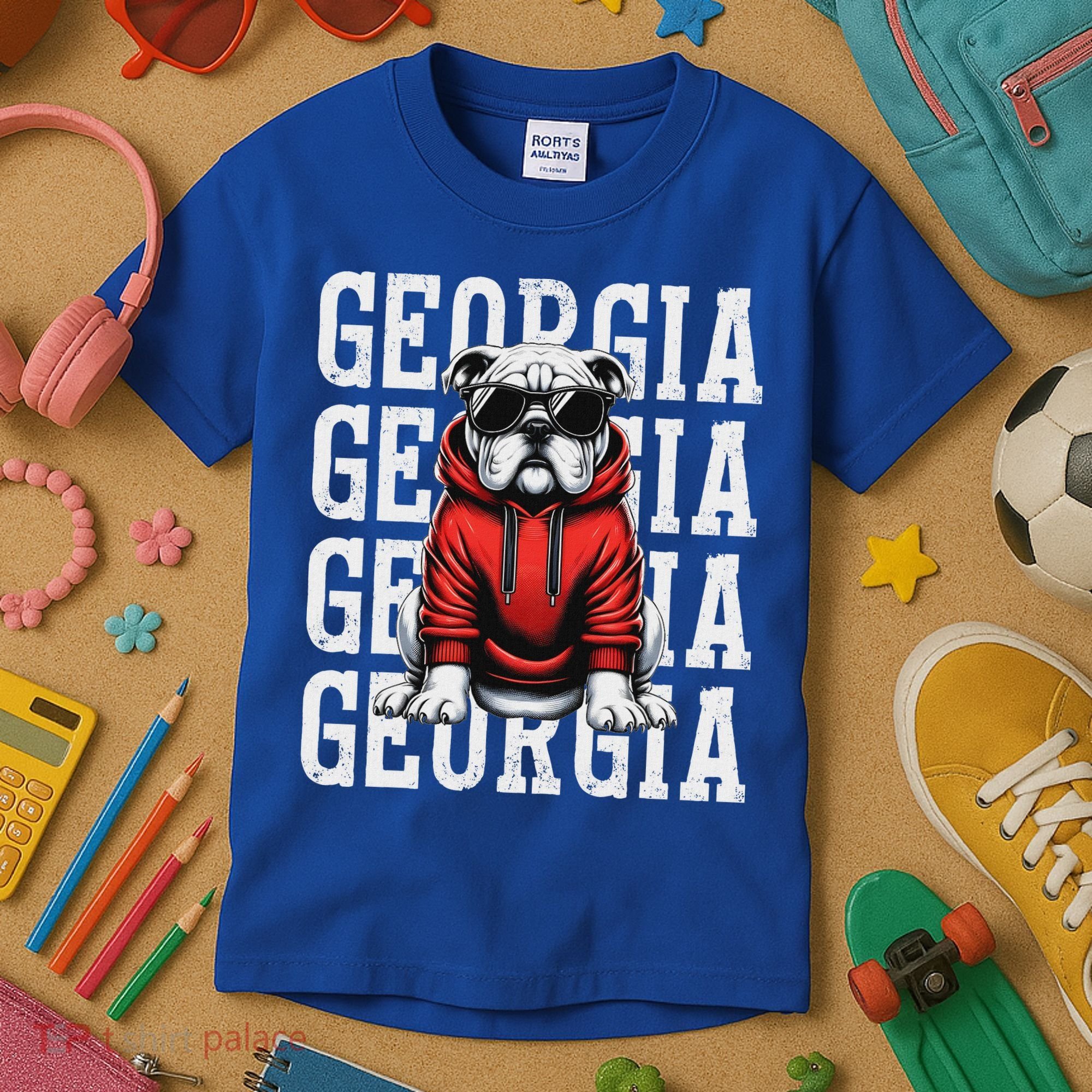 Georgia Personalized Name Kids T-Shirt