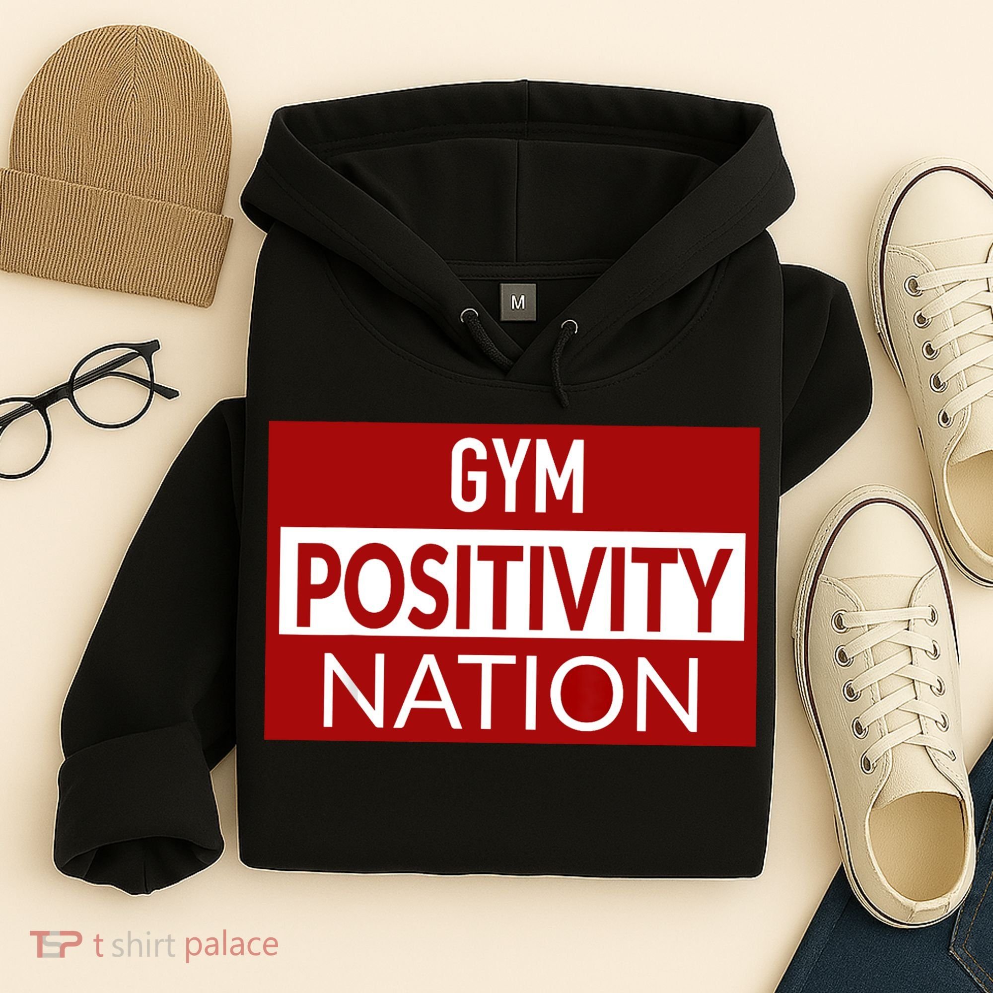Gym positivity nation Hoodie