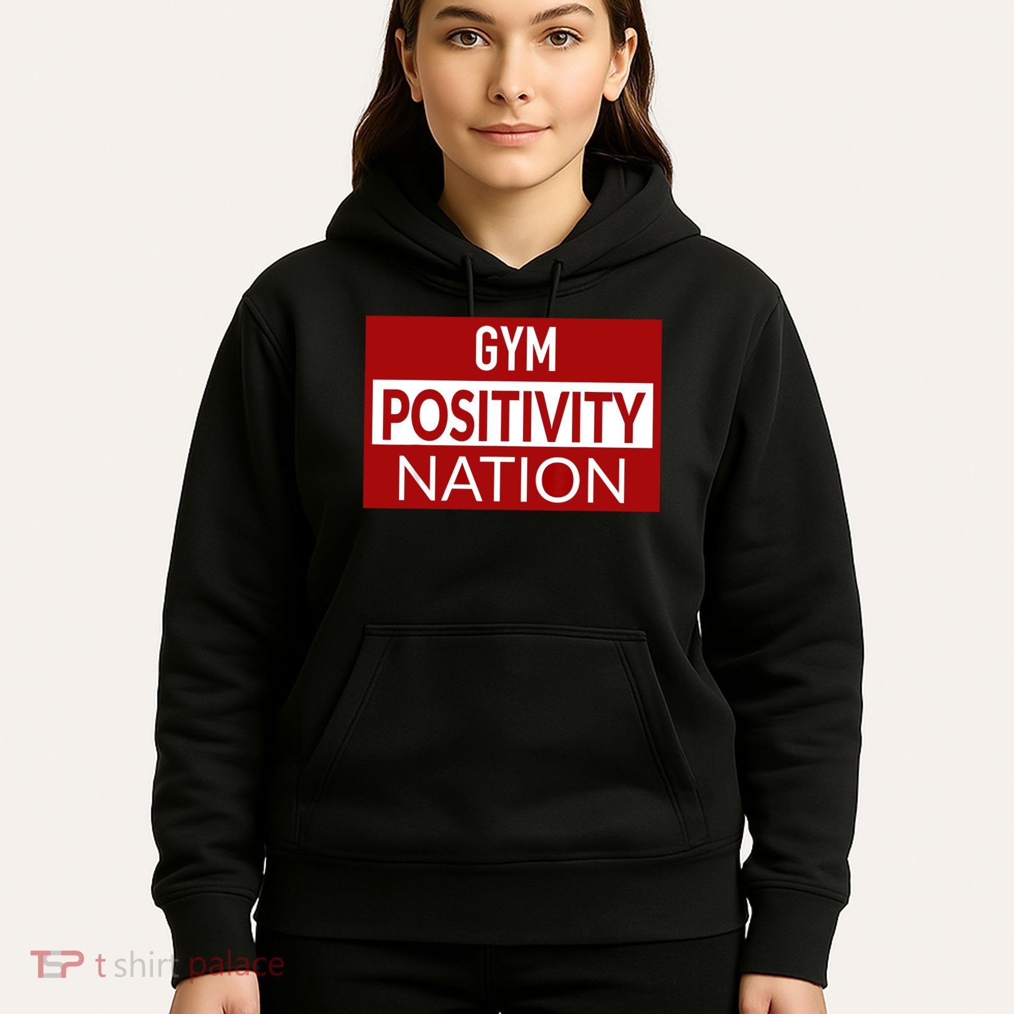 Gym positivity nation Hoodie
