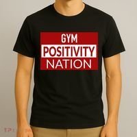 Gym positivity nation T-Shirt thumb 3