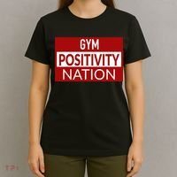 Gym positivity nation T-Shirt thumb 4