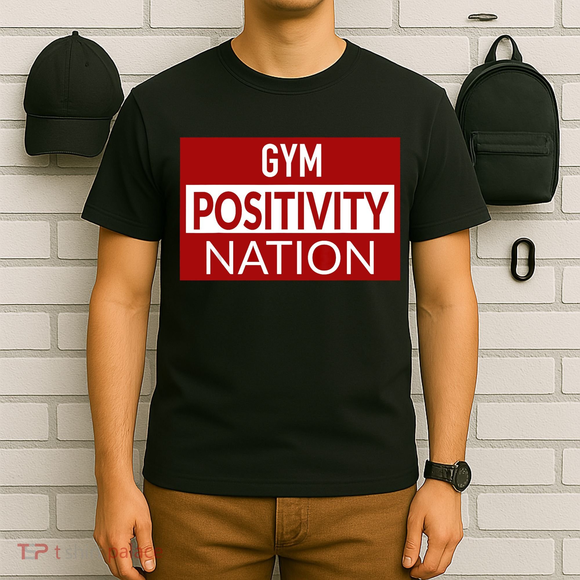 Gym positivity nation T-Shirt