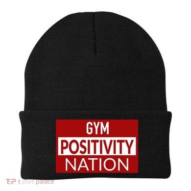 Gym positivity nation Beanie