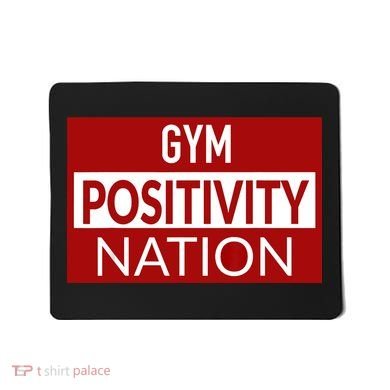 Gym positivity nation Mousepad