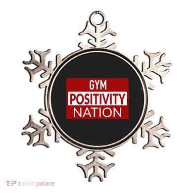 Gym positivity nation Ornament