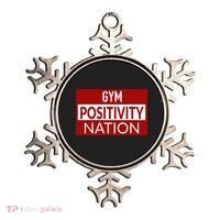 Gym positivity nation Ornament thumb 0