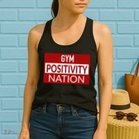 Gym positivity nation Women's Tank Top thumb 2