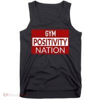 Gym positivity nation Tank Top thumb 0