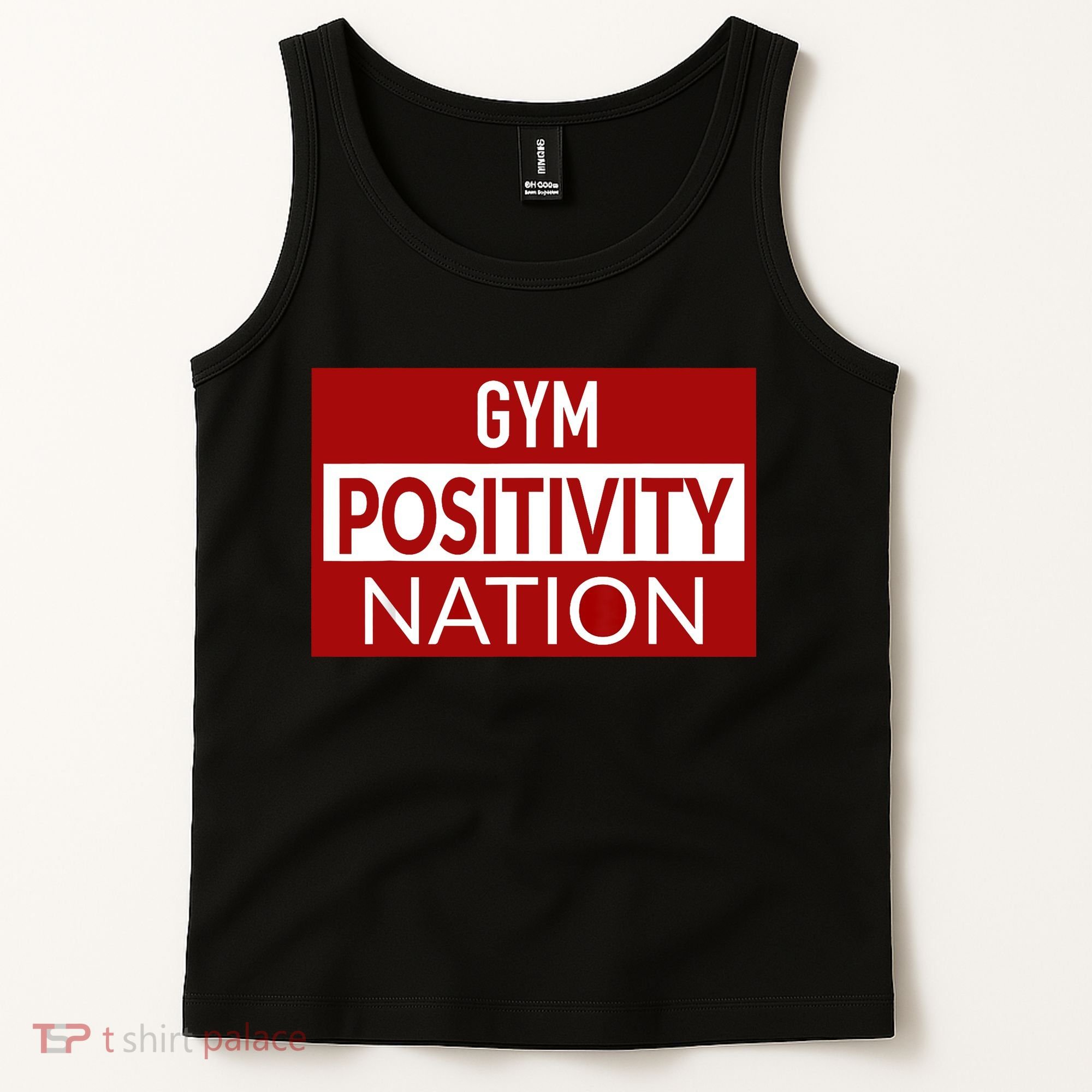 Gym positivity nation Tank Top