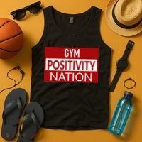 Gym positivity nation Tank Top thumb 4