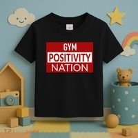 Gym positivity nation Toddler T-Shirt thumb 3