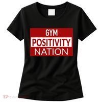 Gym positivity nation Women's T-Shirt thumb 0