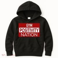 Gym positivity nation Kids Hoodie thumb 0