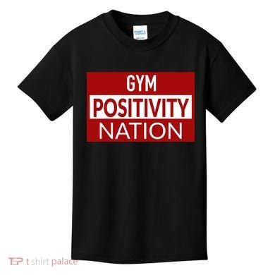 Gym positivity nation Kids T-Shirt