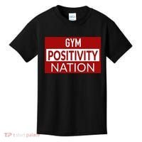 Gym positivity nation Kids T-Shirt thumb 0