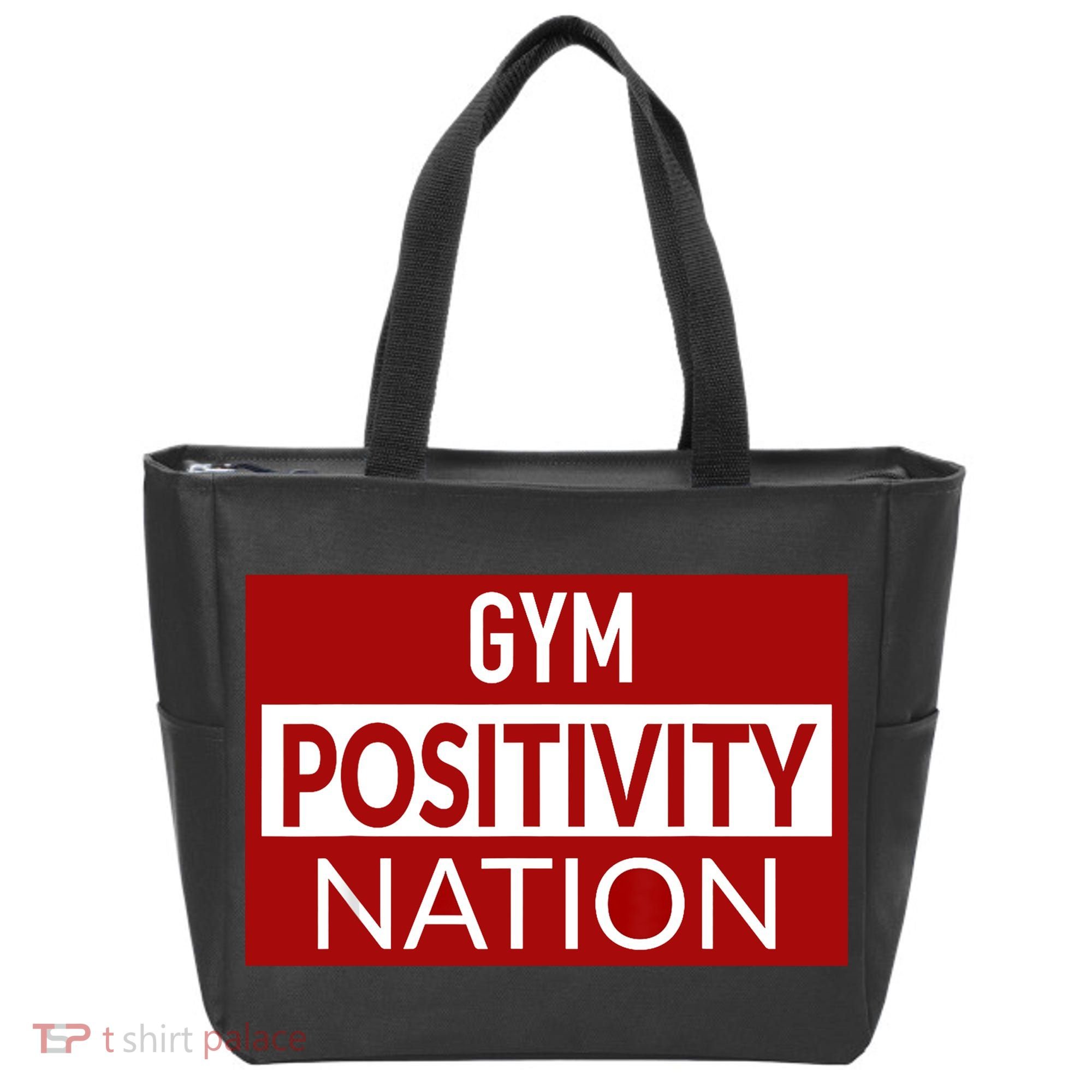 Gym positivity nation Tote Bag