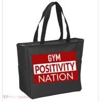 Gym positivity nation Tote Bag thumb 2