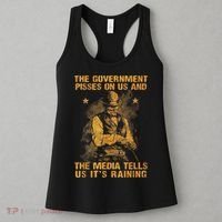 Government Pisses On Us And The Media Tell Us ItS Raining Women's Tank Top thumb 3