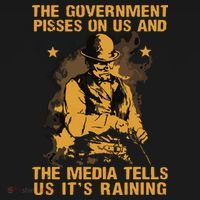 Government Pisses On Us And The Media Tell Us Its Raining Women's Tank Top thumb 5