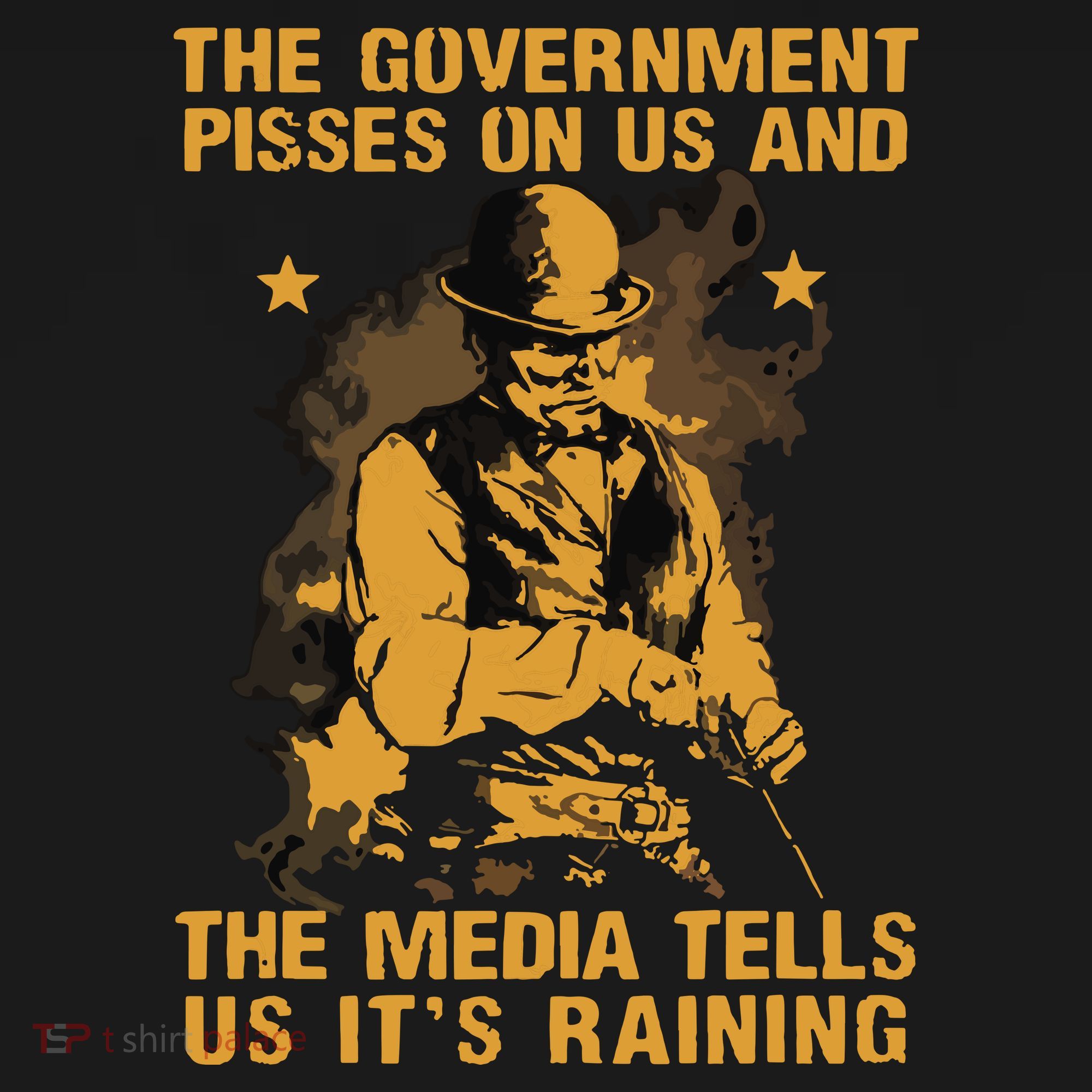 Government Pisses On Us And The Media Tell Us Its Raining Women's Tank Top
