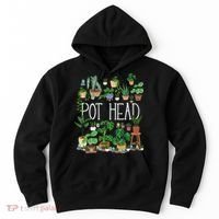 Gardening Potted Plant Lover Pot Head Gardener Garden Hoodie thumb 0