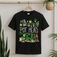 Gardening Potted Plant Lover Pot Head Gardener Garden T-Shirt thumb 2