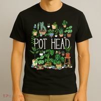 Gardening Potted Plant Lover Pot Head Gardener Garden T-Shirt thumb 3