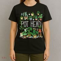 Gardening Potted Plant Lover Pot Head Gardener Garden T-Shirt thumb 4