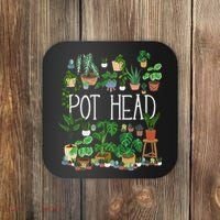Gardening Potted Plant Lover Pot Head Gardener Garden Coaster thumb 0