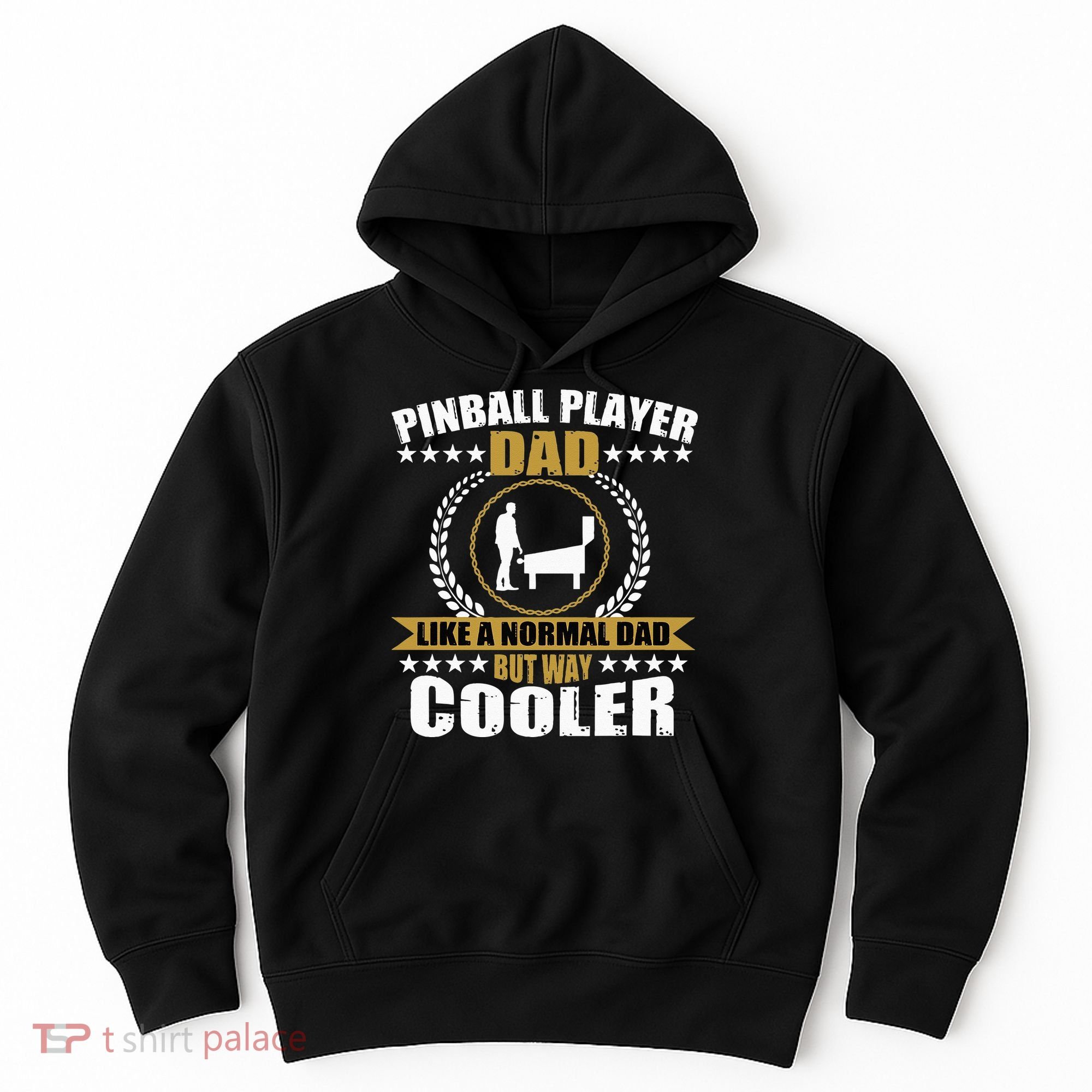 Great Pinball Player Dad Game Pinball Hoodie