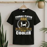 Great Pinball Player Dad Game Pinball T-Shirt thumb 2