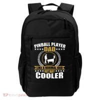 Great Pinball Player Dad Game Pinball Backpack thumb 0