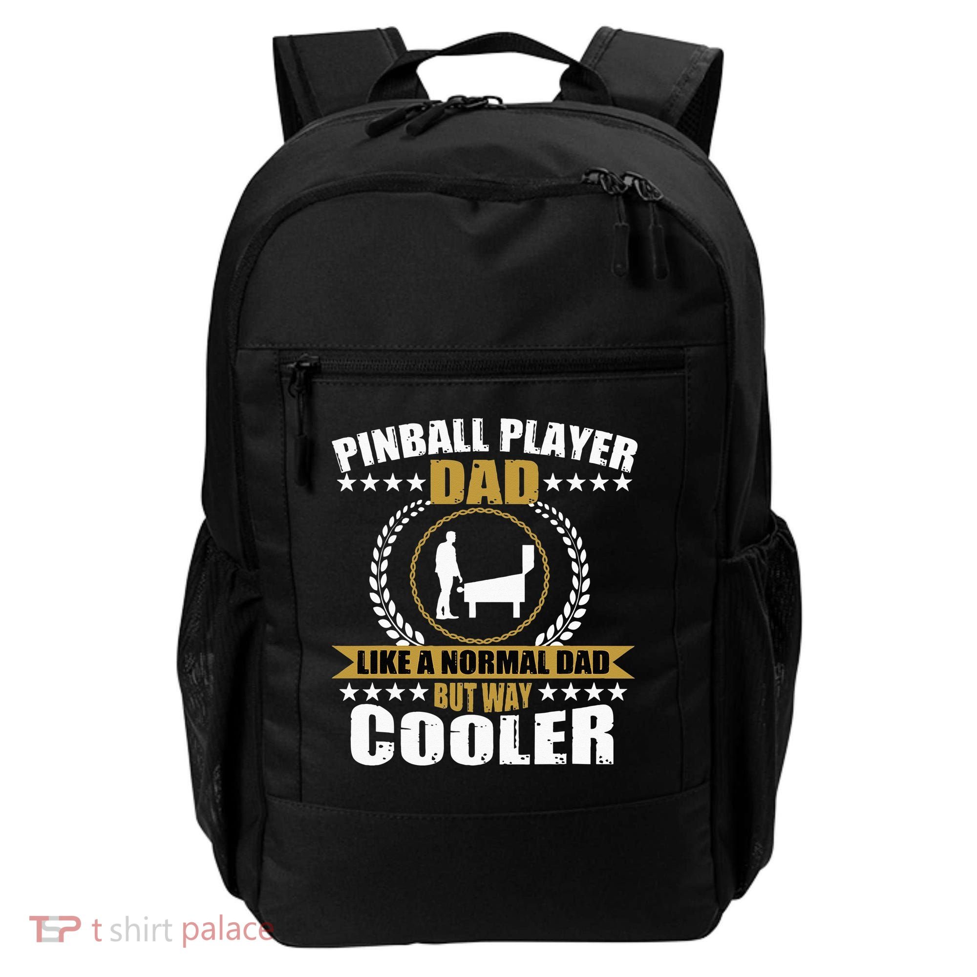 Great Pinball Player Dad Game Pinball Backpack