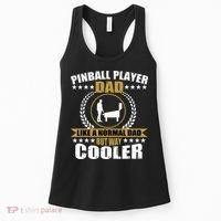 Great Pinball Player Dad Game Pinball Women's Tank Top thumb 0