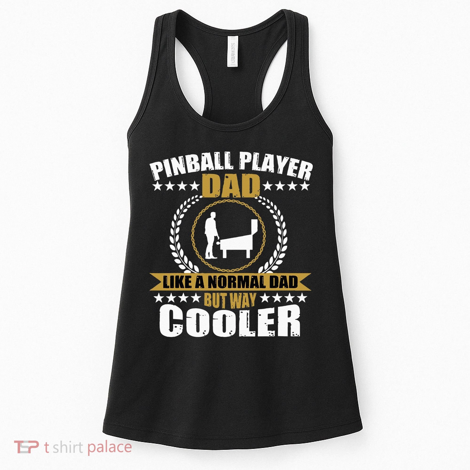 Great Pinball Player Dad Game Pinball Women's Tank Top